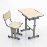 Bureau et chaise ergonomiques pour enfants, pour l'apprentissage à domicile, ensemble table et chaise réglables pour étudiants et enfants