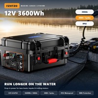 Baterai LiFePO4 12V 150Ah Marine Deep Cycle untuk Motor Trolling, Perahu, Fish Finder, Kayak, Solar, Off Grid, Camping, dan Aktivitas Luar Ruangan