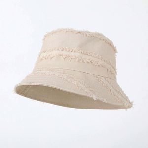 Wholesale Unisex Double-sided Fisherman's <b>Hat</b> Female <b>Summer</b> Canvas Sun Bucket <b>Hats</b> - Product Image 2
