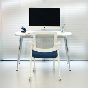 Silla de Malla Focus Mark, Silla Ergonómica de Trabajo con Respaldo de Malla Transpirable, Diseño de Reposabrazos Curvos o Rectos Opcionales para una Mayor Concentración - Product Image 2