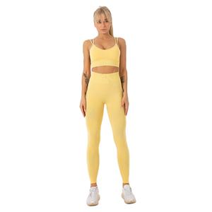 Ropa deportiva con logotipo personalizado para mujer, ropa de gimnasio de cintura alta, pantalones de yoga, mallas para mujer - Product Image 6