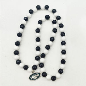 フィラデルフィアイーグルスネックレスペンダントキャンディーカラーアクリルビーズアメリカンフットボールチームネックレスカーニバルスタイルビーズネックレス - Product Image 4