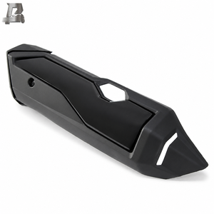 Cache-tuyau d'échappement, protection thermique, capot d'échappement pour Honda FORZA350 NSS350 NSS250 2021-2026 Noir mat, noir brillant, argent - Product Image 1