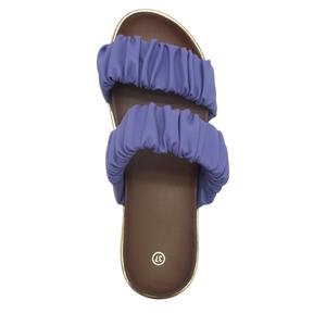 Sandalias de Punta abierta con dos correas para <span class=keywords><strong>mujer</strong></span>, zapatos de moda, sandalias de compras al aire libre con soporte de arco anómico y cubrebocas de tacón, novedad - Product Image 4