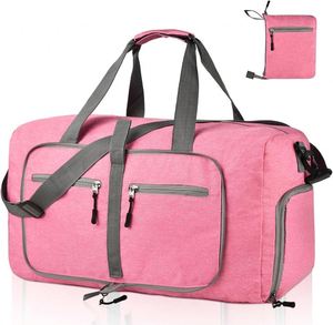 Échantillon Gratuit – Sac de Sport Imperméable Grande Capacité pour Gym, Voyage, Week-end, avec Compartiment à Chaussures, Sac à Bandoulière, Sac Fourre-tout, Sac à Dos - Product Image 2