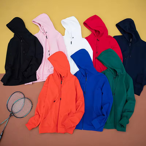 Felpa Sportiva da Uomo con Zip Integrale in Cotone, Design Personalizzato con Logo, Oversize, Tinta Unita, Lavorata a Maglia - Product Image 3