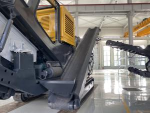 وحدة سحق الفك المتنقلة مع نظام قمع الغبار تعمل بالديزل 60-TPH - Product Image 2