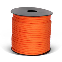 Corde en paracorde de haute qualité en polyester résistant aux déchirures à 9 brins de 4 mm, corde de survie haute résistance, 50 m/rouleau