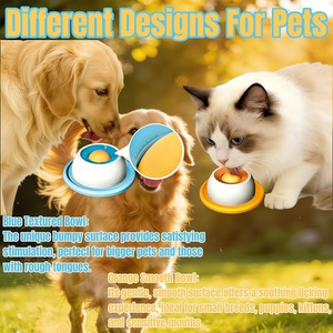Nouveau Bol Anti-Anxiété 2026 avec Balle Rotative Personnalisable – Bol à Lécher Durable pour Chien – Jouet à Lécher pour Chien - Product Image 6