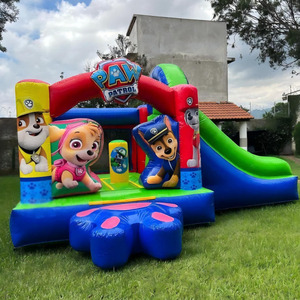 <span class=keywords><strong>Maison</strong></span> gonflable de rebond de dessin animé avec le château plein d'entrain commercial de toboggan d'enfants videur gonflable combiné pour le loyer d'événement de partie - Product Image 6