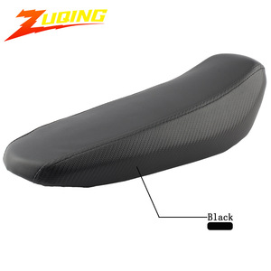 Asiento de Motocicleta Zuqing de Fibra de Carbono Negro, Cojín de Repuesto para Bicicleta Eléctrica Sur Ron, 46x17x10cm - Product Image 1