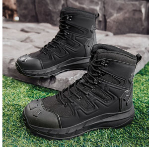 Bottes tactiques de randonnée pour hommes DF33 AS33, sports de plein air, noir, kaki, vert, chaussures d'entraînement, vêtements de sport pour hommes - Product Image 4