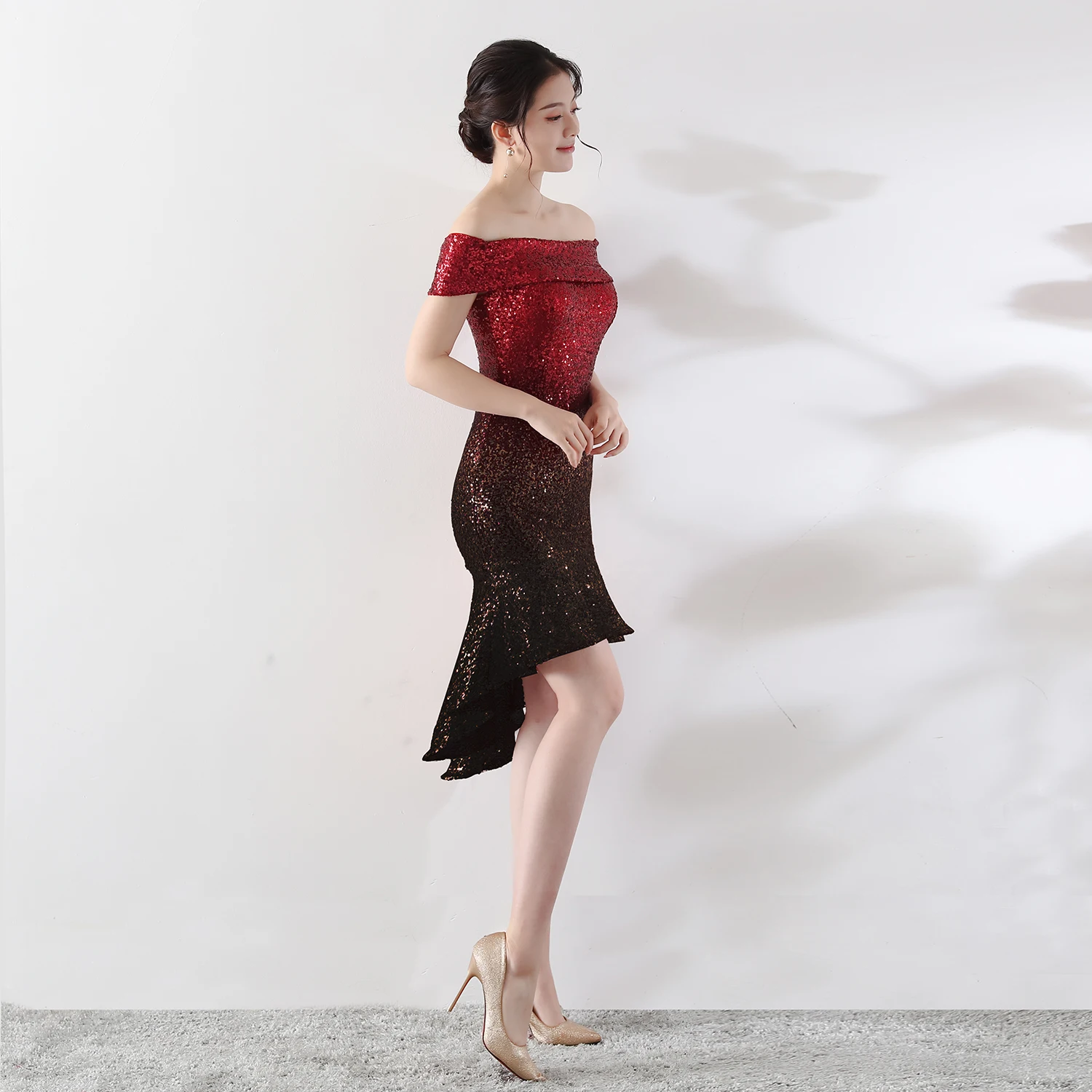 Short sequin dress evening | 2mrk Sale Online