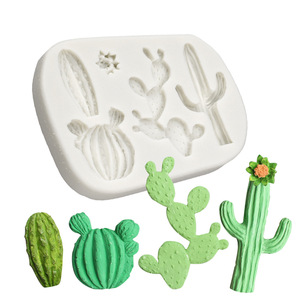 New Cactus Fondant mold, moldes silicona cactus