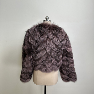 <span class=keywords><strong>Directo</strong></span> de fábrica al por mayor de lujo Crop <span class=keywords><strong>Fox</strong></span> Fur Jacket Womens Fur Coat <span class=keywords><strong>Fox</strong></span> - Product Image 3