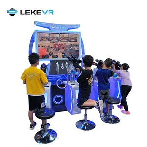 LEKE VR Realidad <span class=keywords><strong>Virtual</strong></span> 9d Máquinas de entretenimiento Juegos de arcade Multijugador Batalla AR Francotirador para negocios - Product Image 5