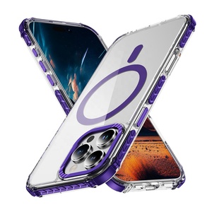 Di alta qualità antiurto Wireless custodia per telefono per <span class=keywords><strong>iPhone</strong></span> 13 <span class=keywords><strong>14</strong></span> 15 <span class=keywords><strong>accessori</strong></span> per telefono magnetico per <span class=keywords><strong>iPhone</strong></span> 16 Pro Max - Product Image 1