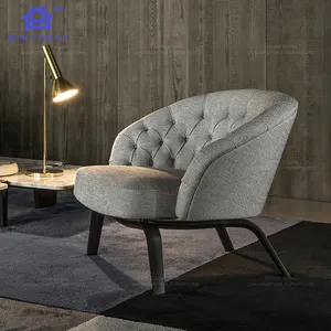 简单设计现代客厅沙发椅易清洗皮革躺椅