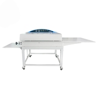 Machine de transfert par fusion à chaud multifonctionnelle automatique 600 mm avec correction automatique des bords 0-200 ℃   6 m/min pour les matériaux textiles pour chaussures
