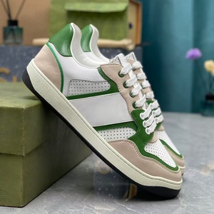 Zapatillas deportivas de lujo de diseñador, informales, de alta calidad, con cordones, de malla, a la moda. - Product Image 1