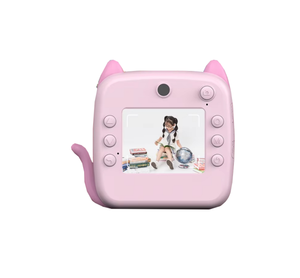 Mini caméra d'impression instantanée OEM <span class=keywords><strong>avec</strong></span> application <span class=keywords><strong>photo</strong></span>, impression d'étiquettes, jeux amusants, écran HD 2,4 pouces, <span class=keywords><strong>imprimante</strong></span> A21 <span class=keywords><strong>avec</strong></span> caméra - Product Image 1