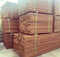 Panneau de terrasse en bois dur Merbau pour extérieur, patio, piscine, revêtement de sol en bois
