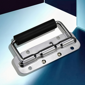 201 Stainless Steel Recessed Folding Pull Handle, Pull Handle for Toolbox &amp; Storage Cabinet - Product Image 1