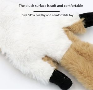 Jouets pour chiens en peluche de dessin animé de luxe avec des matériaux en coton et en lin - Product Image 3