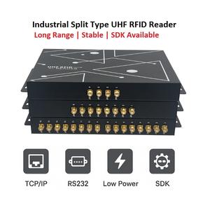 유안우오데 4 8채널 방수 25미터 장거리 <span class=keywords><strong>RFID</strong></span> UHF 카드 리더기 (물류 지게차 관리용, WiFi/USB 지원) - Product Image 3