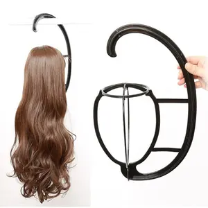 Atacado suporte de longo perucas-Suporte de peruca longa portátil, cabide para peruca e peruca, secador durável, tripé, cabeça e cabeça, 2021