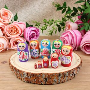 Muñecas Rusas Matryoshka, Muñecas Rusas Pintadas a Mano, Adornos de Madera, Venta al por Mayor para Atracciones Turísticas - Product Image 1