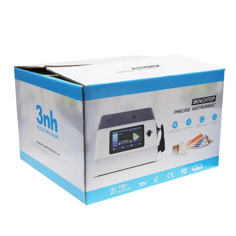 Color Measurement Equipment 7 Inch TFT Color Photometer Touch Screen Spectrometer 380-780nm UV Benchtop Spectrophotometer