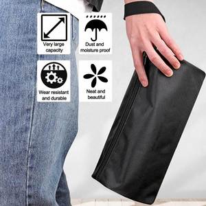 Nouveauté : Sacs à fermeture éclair multifonctionnels imperméables en Oxford, pochettes à outils avec fermeture éclair pour ranger les outils et les cosmétiques - Product Image 5