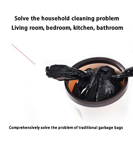 Bolsas de plástico para camisetas de compras de comestibles lisas 12 "x 7" x 21" - Product Image 6