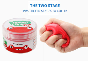 Peralatan Terapi Tangan Putty 3Oz 4 Pak, Putty Latihan Tangan untuk Terapi Pekerjaan dan Fisik - Product Image 2