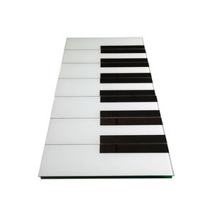Lumières de scène en brique linéaire Escalier de piano Étape Musique Étape Éclairage Clé de piano Lampe souterraine Note de musique Éclairage à induction - Product Image 1