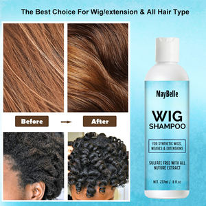 <span class=keywords><strong>Perruque</strong></span> professionnelle 237ml 6.8oz avec étiquette personnalisée, <span class=keywords><strong>shampoing</strong></span> et après-<span class=keywords><strong>shampoing</strong></span> synthétiques doux pour le cuir chevelu, <span class=keywords><strong>shampoing</strong></span> pour perruques de cheveux humains - Product Image 3