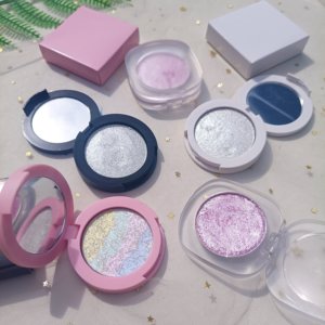 Illuminanti in Polvere Pressata all'Ingrosso, Trucco con Etichetta Privata, Bronzer Personalizzato, Illuminante <span class=keywords><strong>Rosa</strong></span> Vegano - Product Image 5