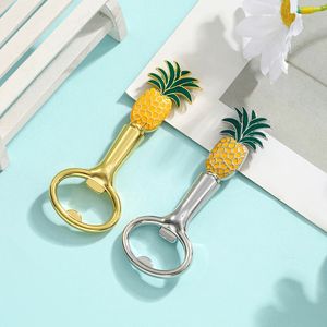 Ouvre-bouteille décoratif en forme d'ananas doré, accessoire élégant pour bar à domicile, <span class=keywords><strong>bouchon</strong></span> de bouteille de <span class=keywords><strong>vin</strong></span>, comptoir de cuisine, cadeau d'anniversaire de mariage - Product Image 1