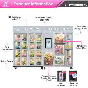 JoyFunplay, usine OEM ODM, distributeur automatique intelligent de fleurs pour cadeaux <span class=keywords><strong>et</strong></span> produits frais - Product Image 3
