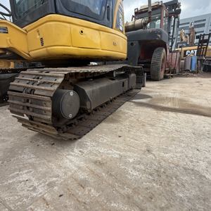 Mini pelleteuse sur chenilles Komatsu PC55 d'occasion de haute qualité 5 tonnes Komatsu PC55MR prix bon marché d'occasion - Product Image 5