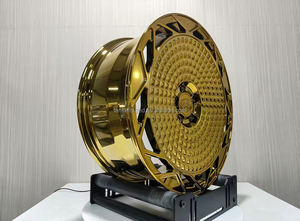 Jante en alliage forgé personnalisée de 20 pouces, édition <span class=keywords><strong>or</strong></span> 24 carats, 5x112, pour Benz Classe S S450 Maybach W222 S500 E Gls Gle S680 S300 - Product Image 4