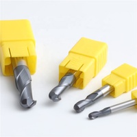Outils de coupe pour tour, avec embouts moulin à nez de boule, coréen