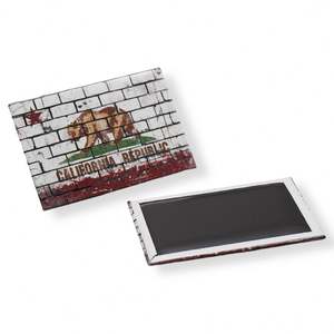 Aimants de réfrigérateur en étain personnalisés avec logo, aimants de réfrigérateur en métal vintage pour souvenir d'entreprise - Product Image 4