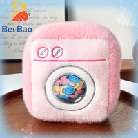 Peluche pour bébé approuvée CPC ASTM, douce et sûre, avec motif de dessin animé brodé, en stock pour machine à griffes