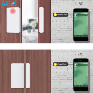 <span class=keywords><strong>Sensor</strong></span> de puerta magnético inalámbrico zigbee para Apple <span class=keywords><strong>HomeKit</strong></span>, control por aplicación inteligente Tuya, sensores de apertura o cierre para puertas y ventanas - Product Image 2