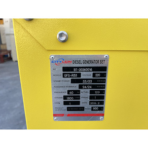 Générateur Ricardo GFS-C33 15kva 20kva 25kva 30kva 38kva 50kva 60kva 75kva à garantie longue durée, silencieux, avec onduleur - Product Image 6