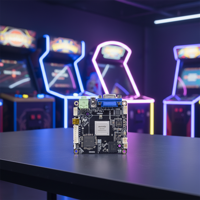 Rockchip RK3288 Mainboard Android7.1 VGA WiFi Embedded Motherboards for Game Amusement Equipment Development