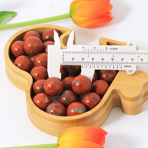 Cristales al por Mayor, Piedras Curativas a Granel, Esfera de <span class=keywords><strong>Jaspe</strong></span> Rojo de 2 cm, Esfera de Cristal Espiritual para Adornos de Feng Shui - Product Image 3