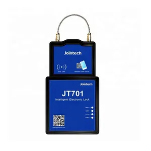 集装箱GPS跟踪锁JT701实时跟踪gps跟踪器挂锁运输集装箱门电子锁